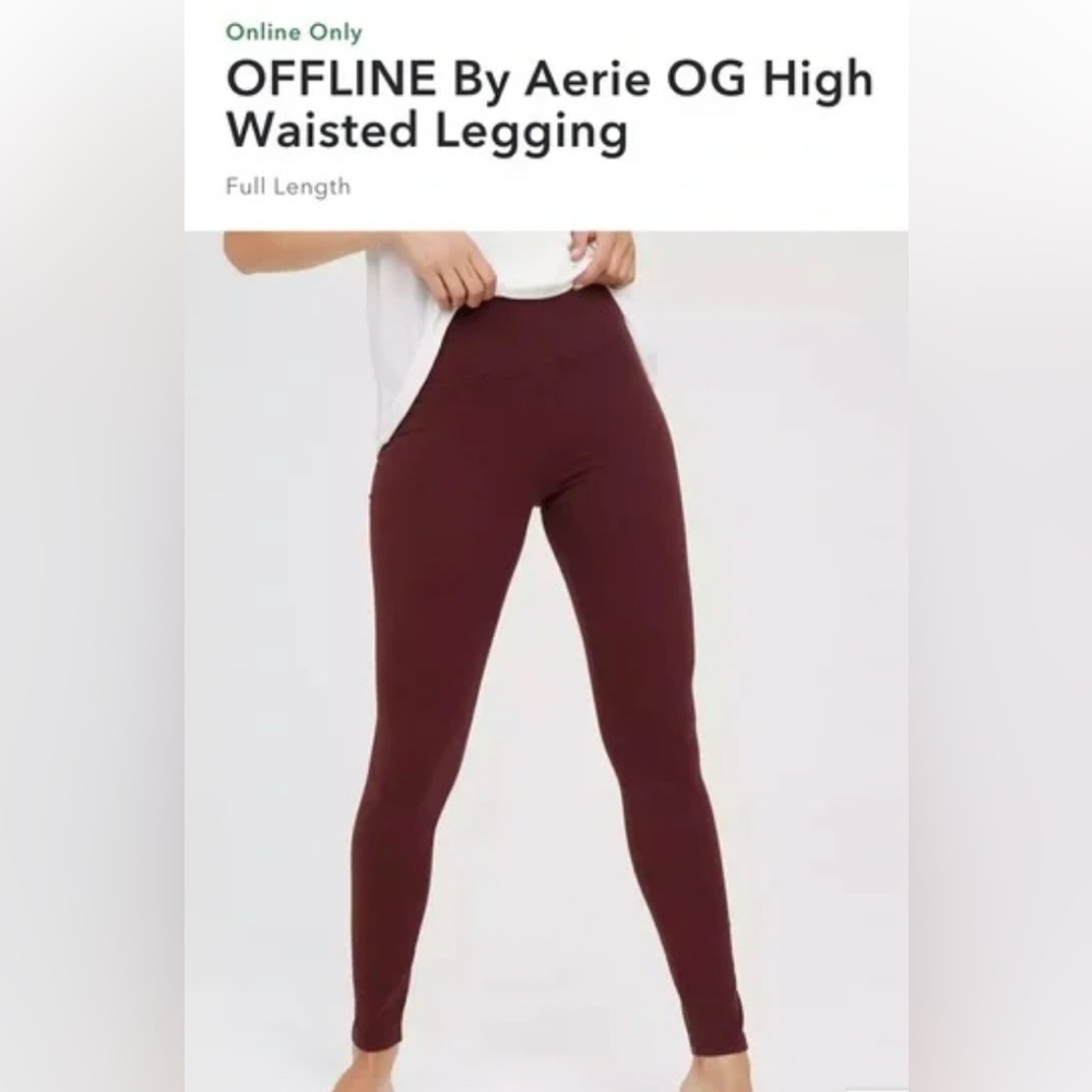 OFFLINE By Aerie OG High Waisted Legging Size Medium